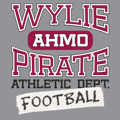 Quackerbox Creations printed Wylie Football t-shirt design